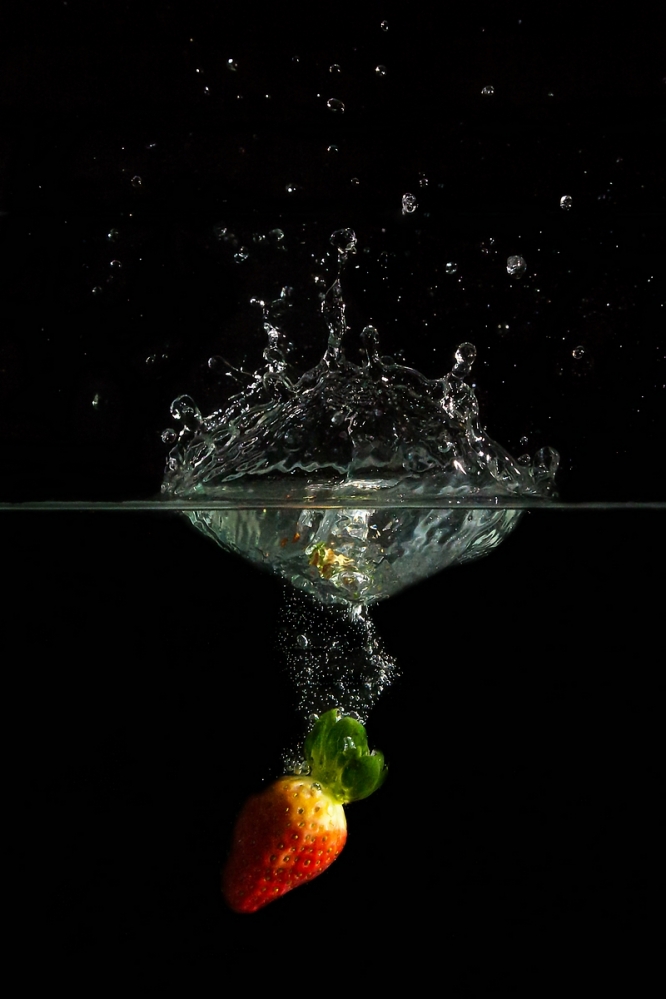 Splash-Erdbeere by Sylvia Kroll